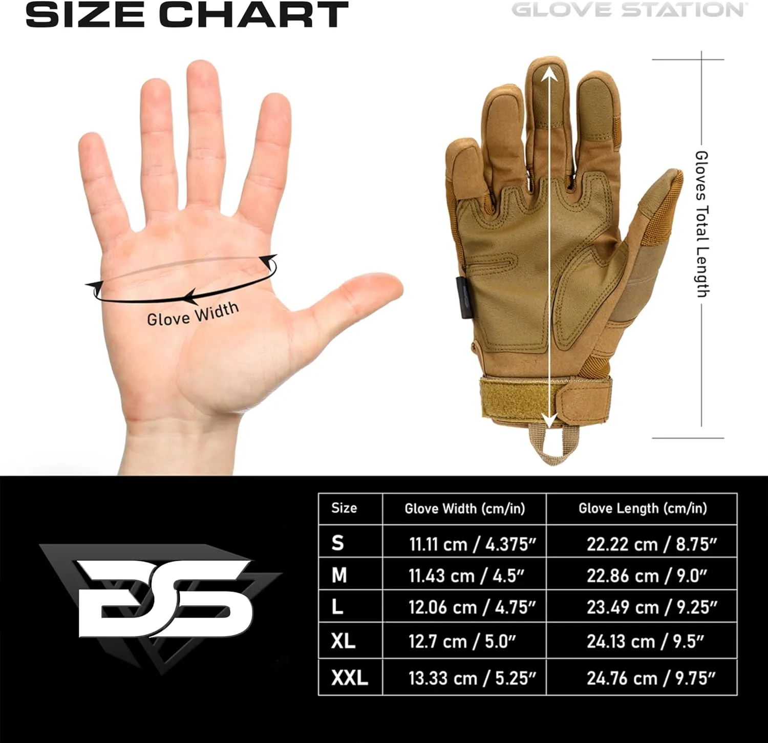 Glove Station - Tactical Shooting Hard Knuckle Gloves for Men and Woman with Touchscreen Fingers - Durable and Comfortable Hand-Gear for Outdoor Work Shooting and Hunting