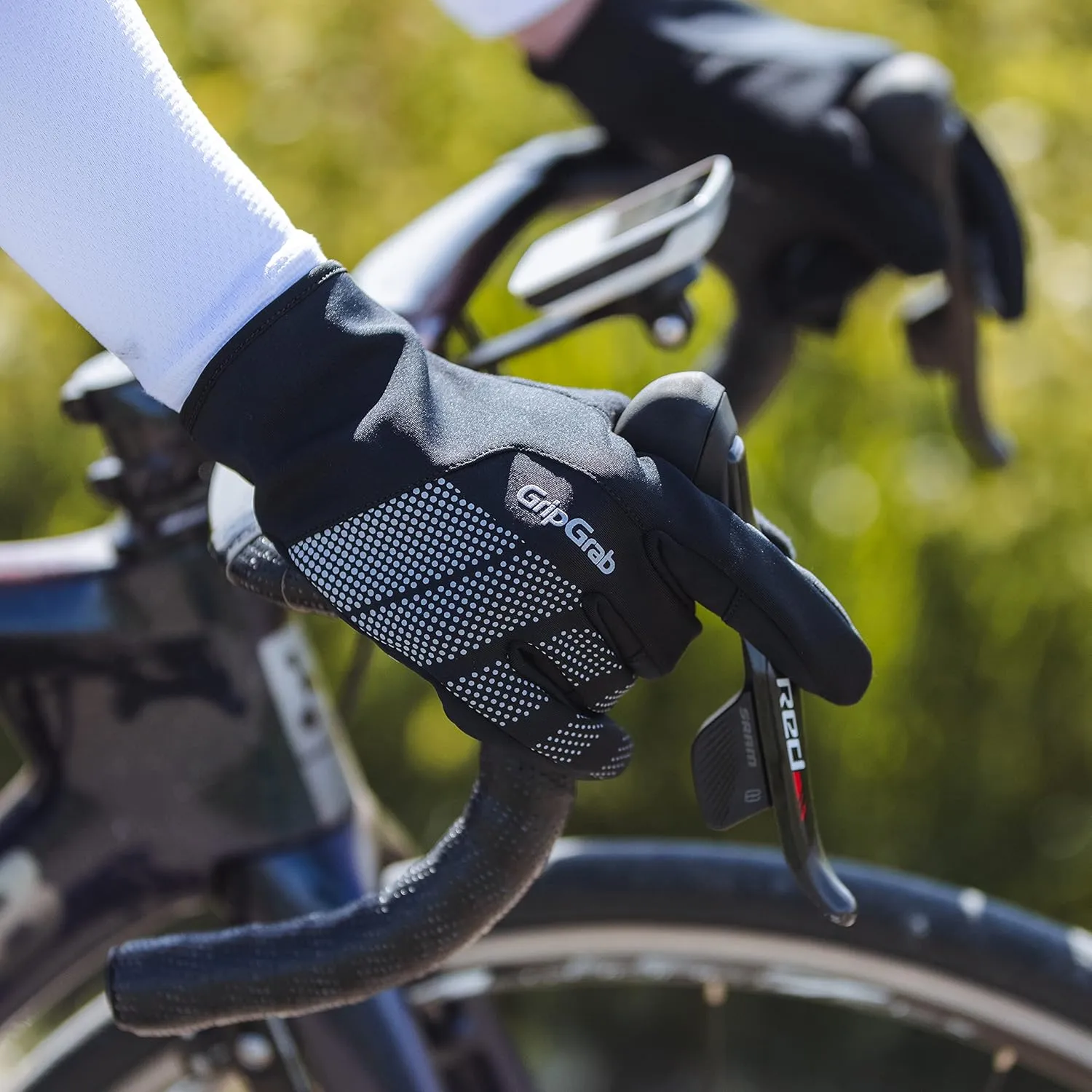 GripGrab Ride Windproof Spring Fall Gel Padded Bicycle Gloves Thermal Cycling Gloves Cold Weather Thin Winter Cycling Gloves