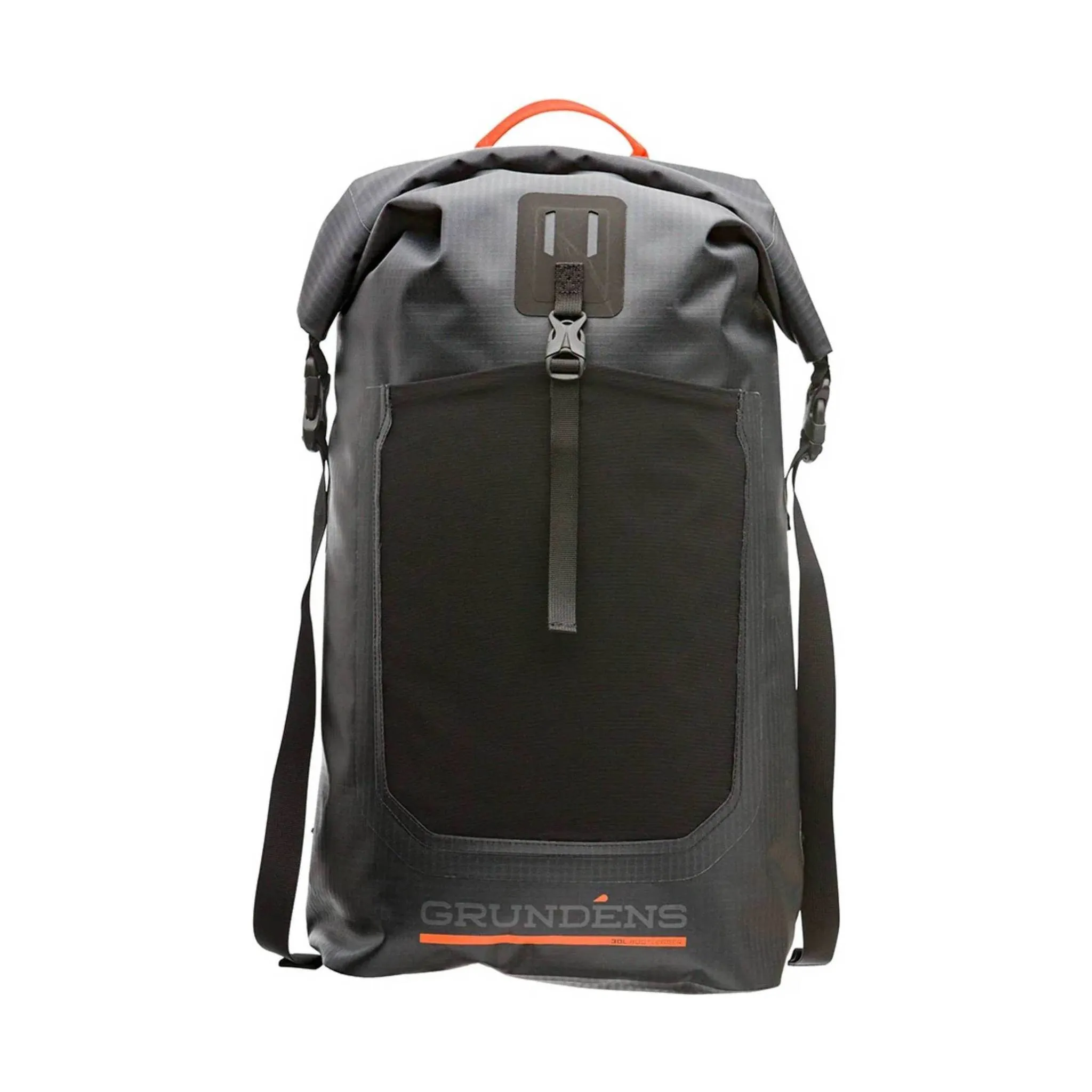 Grundens Bootlegger Rool Top Backpack 30L - Black