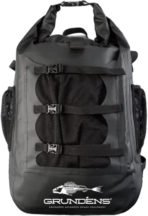 Grundens Gage Tech Rum Runner Backpack - Black Large