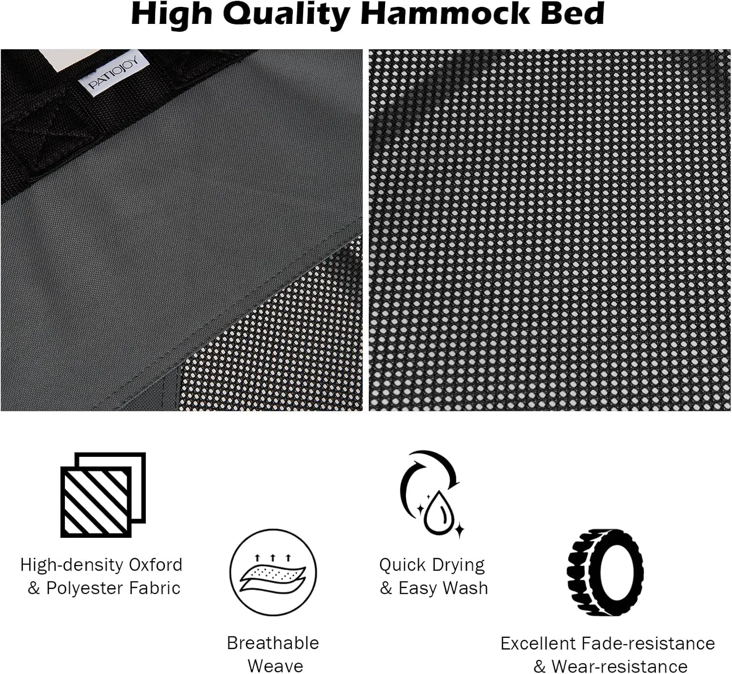 GYMAX Hammock with Stand Included, Camping Hammock with Carrying Bag & Storage Pocket, Portable Heavy Duty Self Standing Hammock, Indoor/Outdoor Hammock Chair for Patio Beach Yard Garden (Grey)