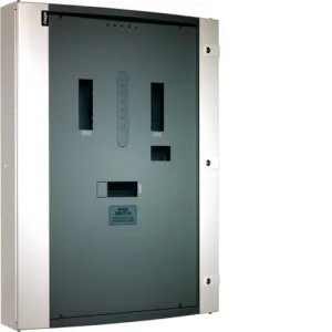 Hager JN212BG 250A Incoming 125A Outgoing 12 Way Outgoers Glazed Door CE