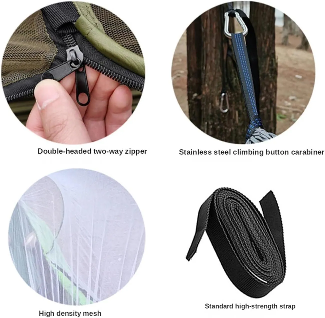 Hammock Camping Equipment Shelters Outdoor Garden Swings Furniture Survival Travel Garden Furniture Sets Hanging Hammock Mosquito Net Camping Essentials(Camouflage)