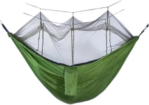 Hammock Outdoor Portable Camping Single Double Mosquito Net Hammock Anti-Mosquito Camping Mesh Mosquito Net Hammock Hammocks for Outside(A)