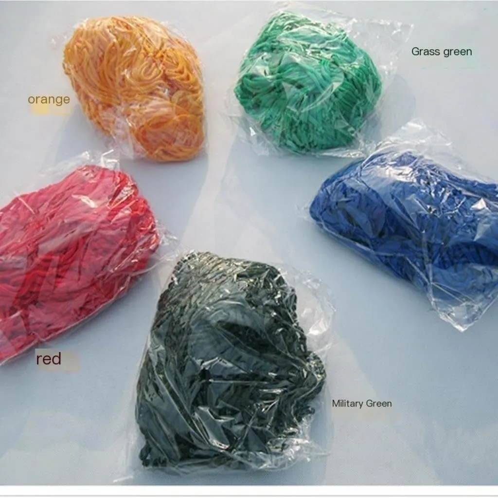 Hammock Outdoor Supplies 9-Strand Nylon Rope Hammock Portable Camping Leisure Mesh Hammock Swing Rope Hammock Hammocks for Outside