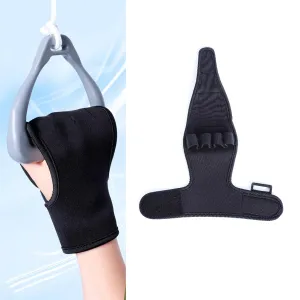Hand Wrist Brace Finger Splint Anti-Spasticity Rehabilitation Gloves - Hand Position Fixation for Stroke Hemiplegia Patients & Athletes - Finger Grip Strength Training Device (2 Pack)