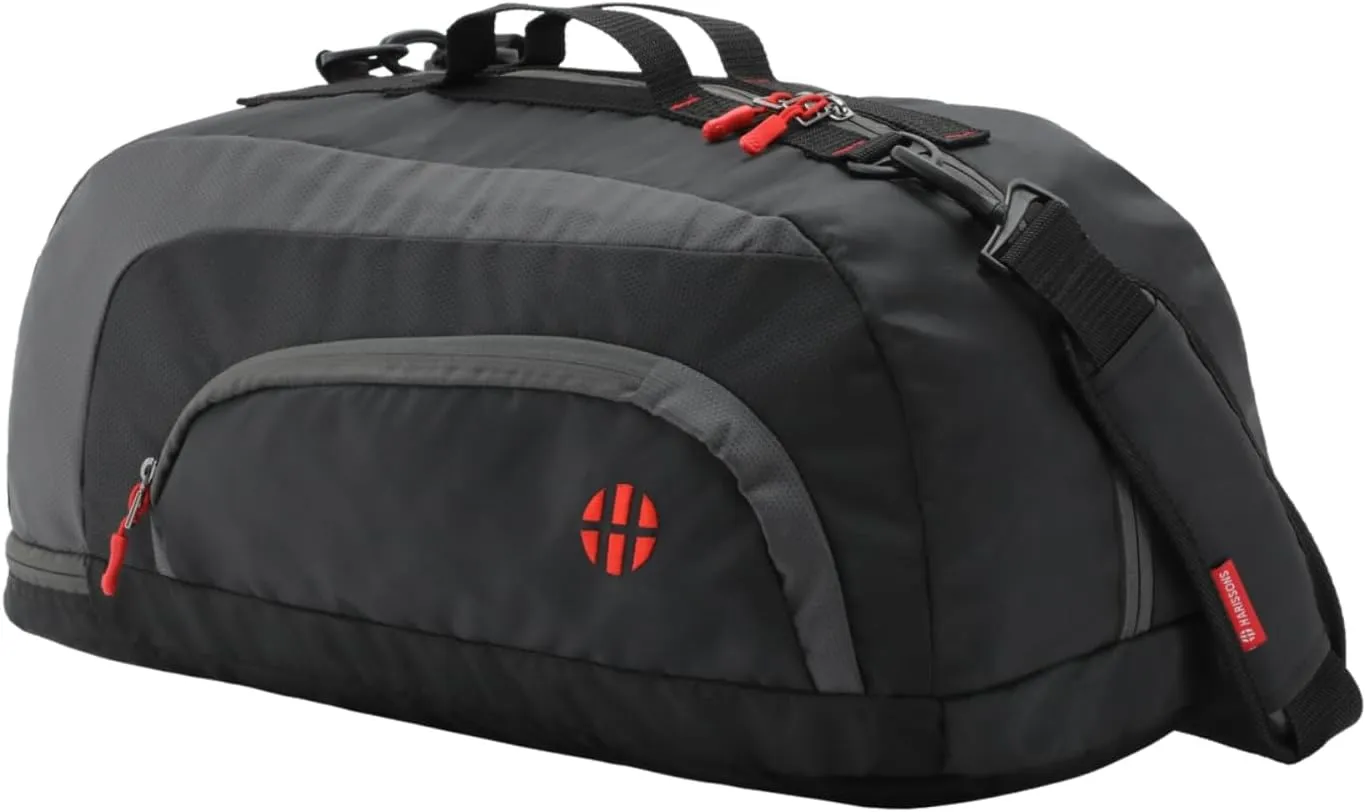 Harissons Jake Gym Bag for Men and Women, Sporty Duffel Bag with Shoe Compartment