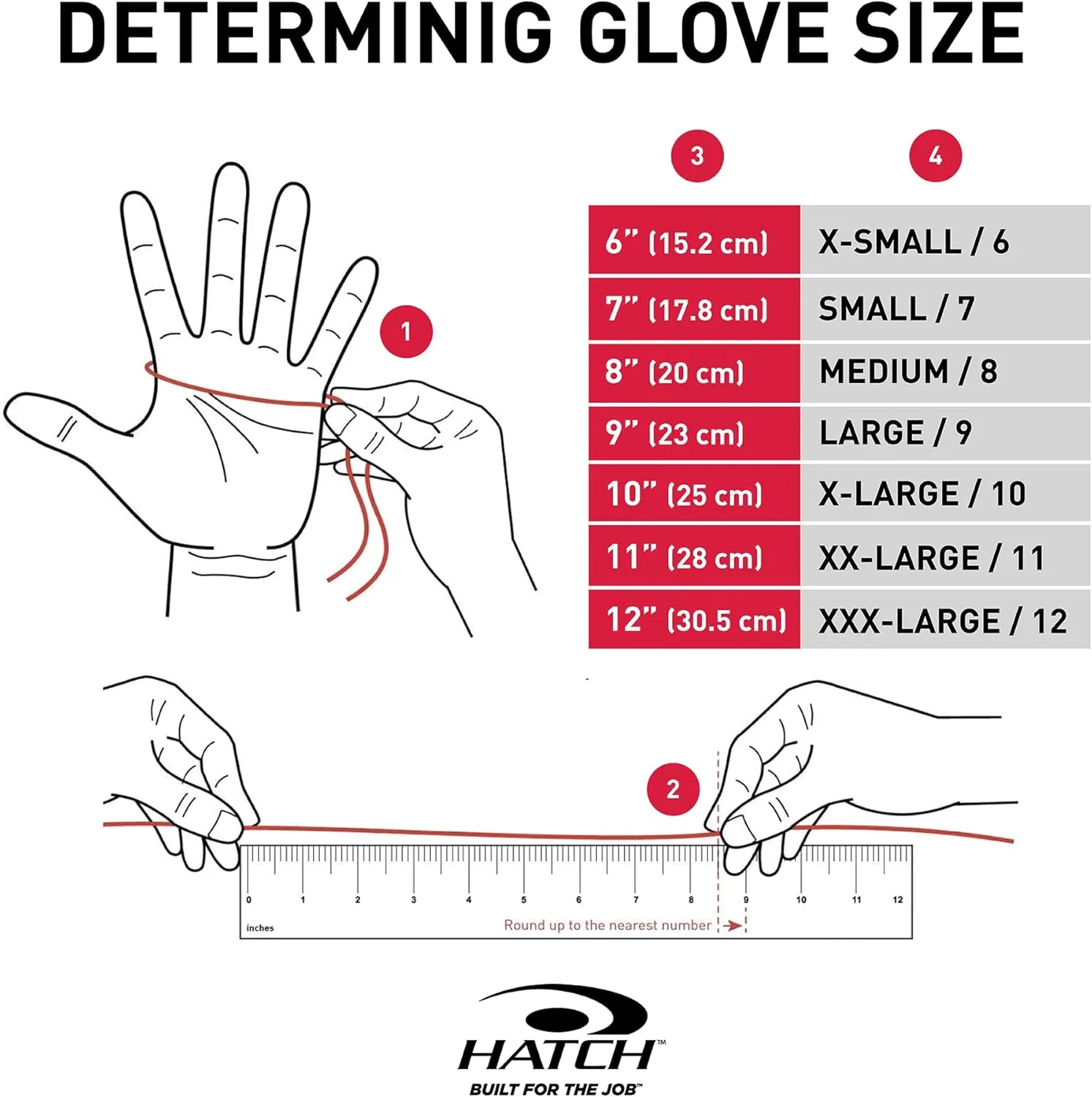 HATCH FM2000 Cut Resistant Duty Glove with Honeywell Spectra
