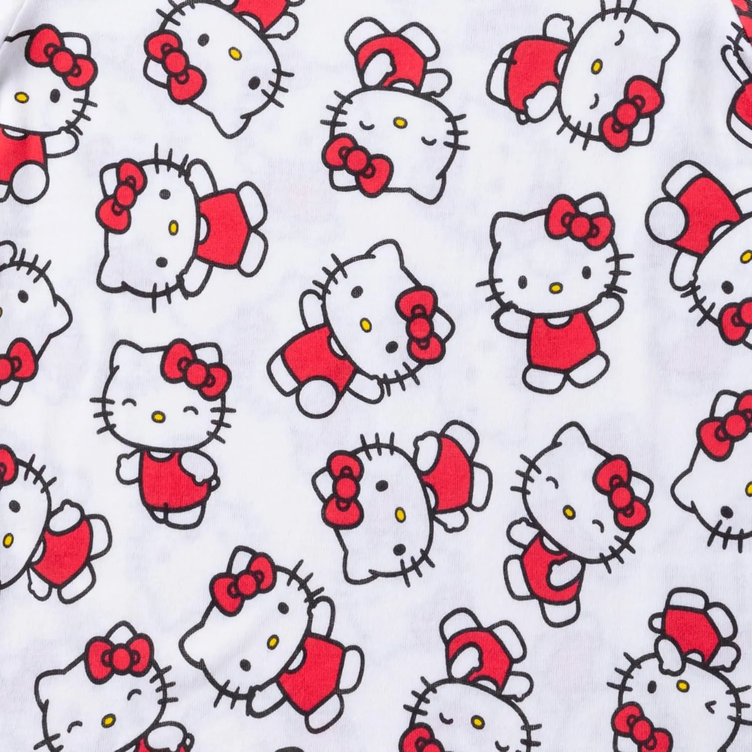 Hello Kitty Sanrio Girls 4 Pack Short Sleeve T-Shirt for Little and Big Kids