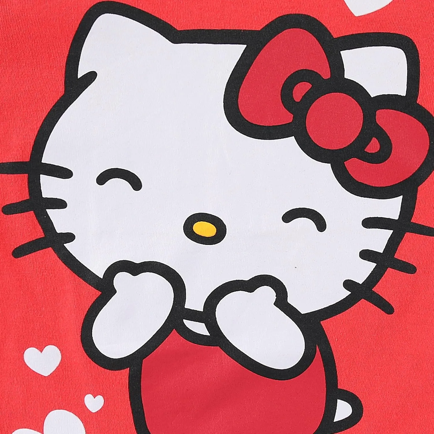 Hello Kitty Sanrio Girls 4 Pack Short Sleeve T-Shirt for Little and Big Kids