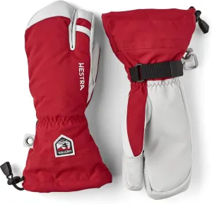 Hestra Army Leather Heli Ski Glove, 3-Finger Snow Glove for Skiing & Snowboarding for Men & Women