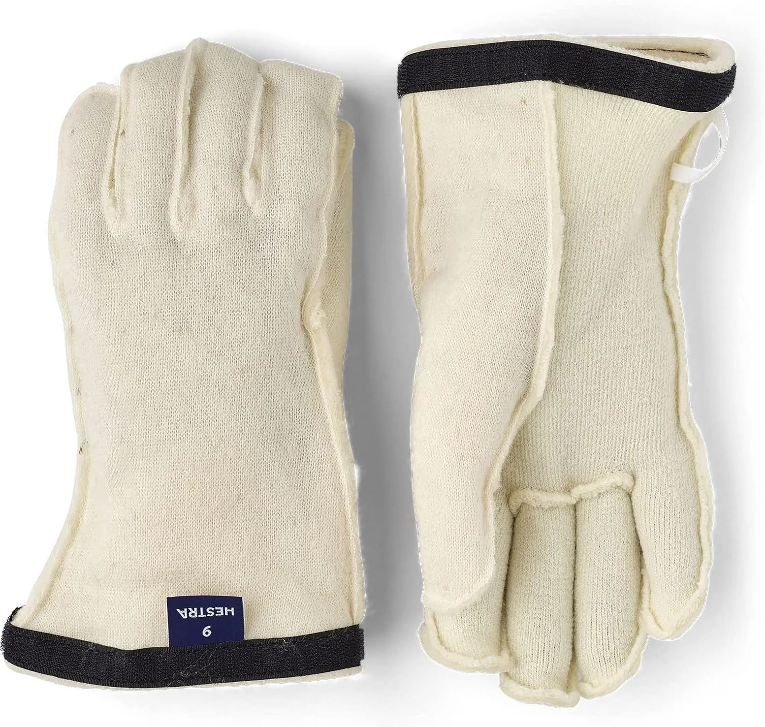 Hestra Heli Ski Wool Liner I 5-Finger, Wool Winter Glove Liner for Winter, Outdoor Sports