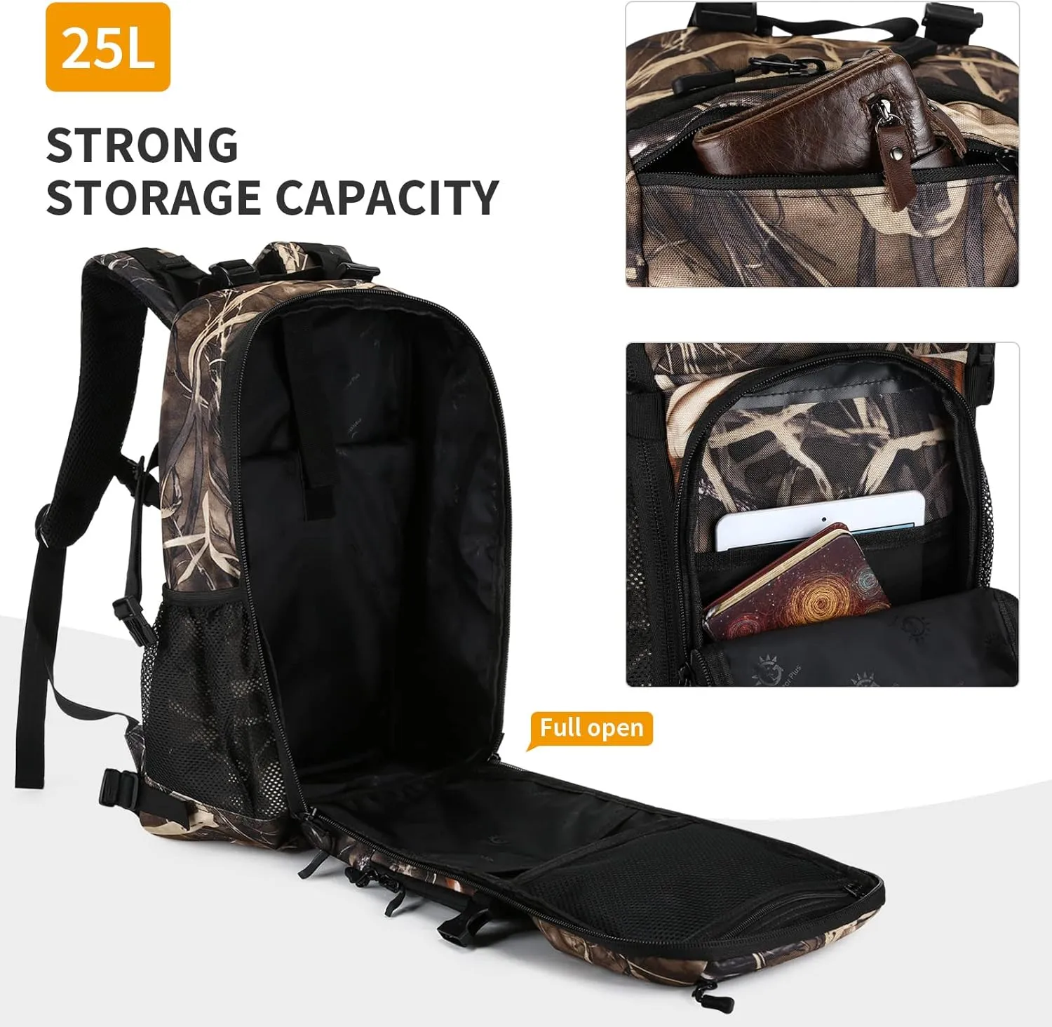 HUNTVP Military MOLLE Backpack Hunting Rucksack Gear Tactical Backpack Assault Pack 25L