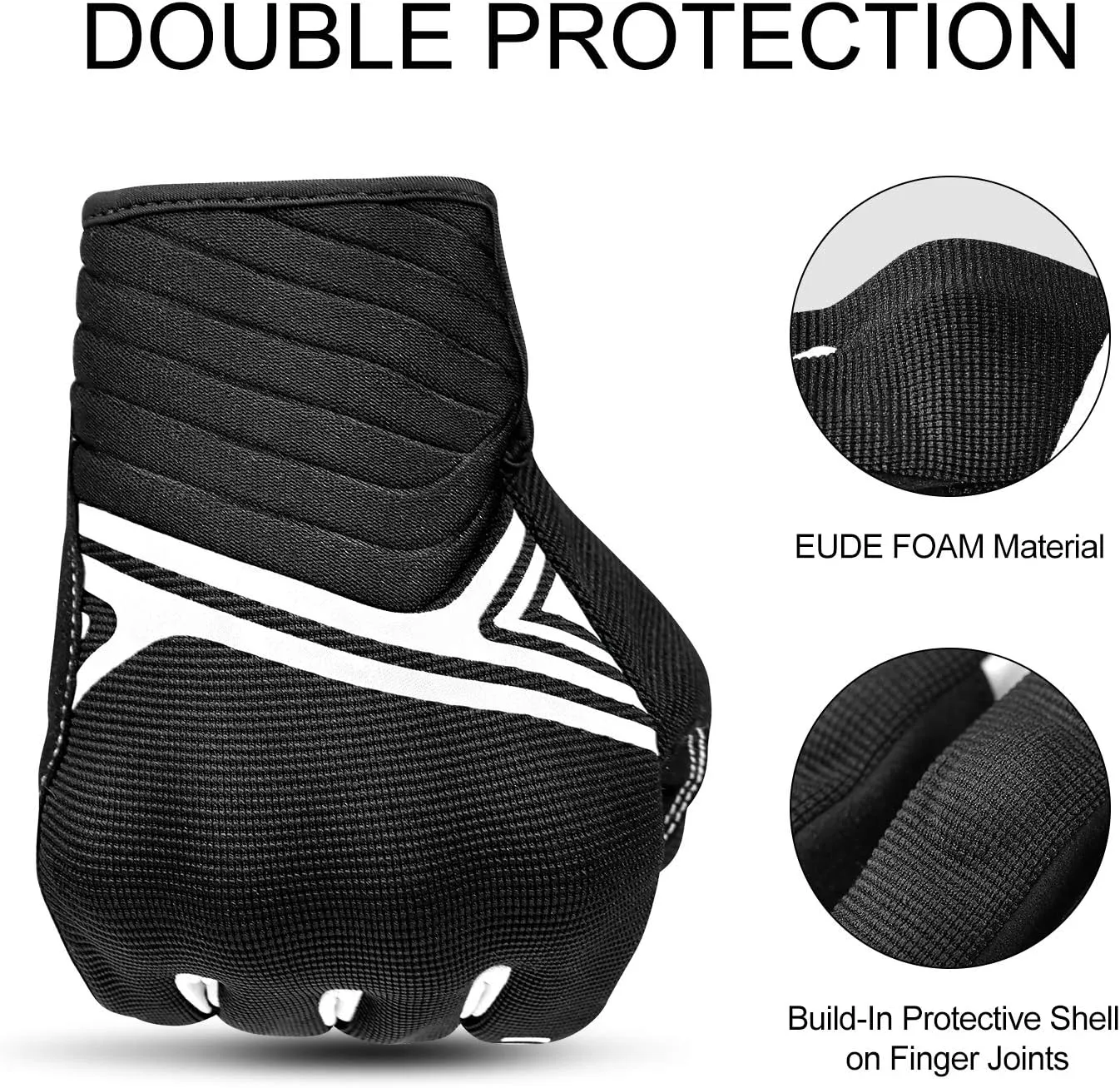 INBIKE Breathable Mesh Motorcycle Gloves Touchscreen with TPR Palm Pad Hard Knuckles