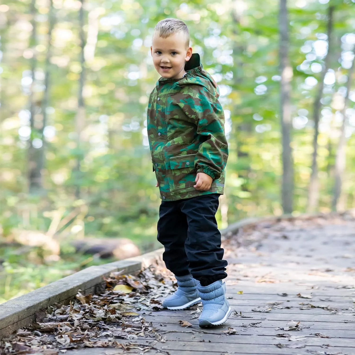 JAN & JUL Waterproof Rain Pants for Toddlers and Kids