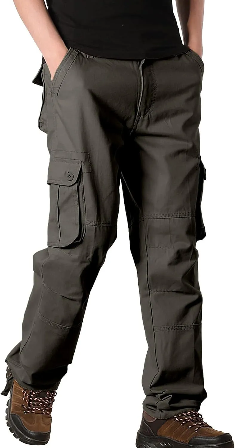 Khaki Pants for Men Rugged Flex Relaxed Fit Classic Pants for Men Cargo Size 38 Legendary Outfitters Blue BDU Cargo Baggy Sweat