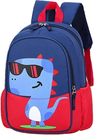 Kids Toddler Preschool Travel Backpack Cool Cute Cartoon Waterproof Daypack (Dinosaur Red)