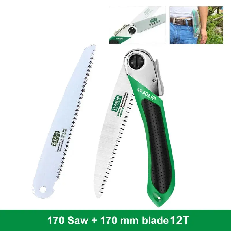 LAOA Garden Saw Pruner Secateurs Pruning SK5 Gardening Serra Camping Saws Foldable Sharp Tooth DIY Woodworking Hand Tool