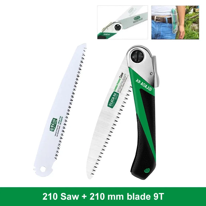 LAOA Garden Saw Pruner Secateurs Pruning SK5 Gardening Serra Camping Saws Foldable Sharp Tooth DIY Woodworking Hand Tool