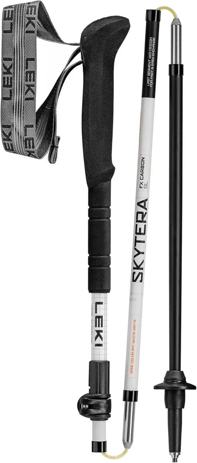 LEKI Skytera FX Carbon SL Collapsible Adjustable Lightweight Walking Poles for Thru-Hiking, Fast-Packing, & Mountaineering