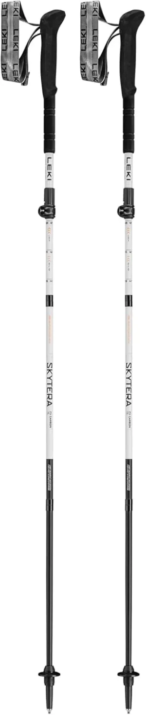 LEKI Skytera FX Carbon SL Collapsible Adjustable Lightweight Walking Poles for Thru-Hiking, Fast-Packing, & Mountaineering