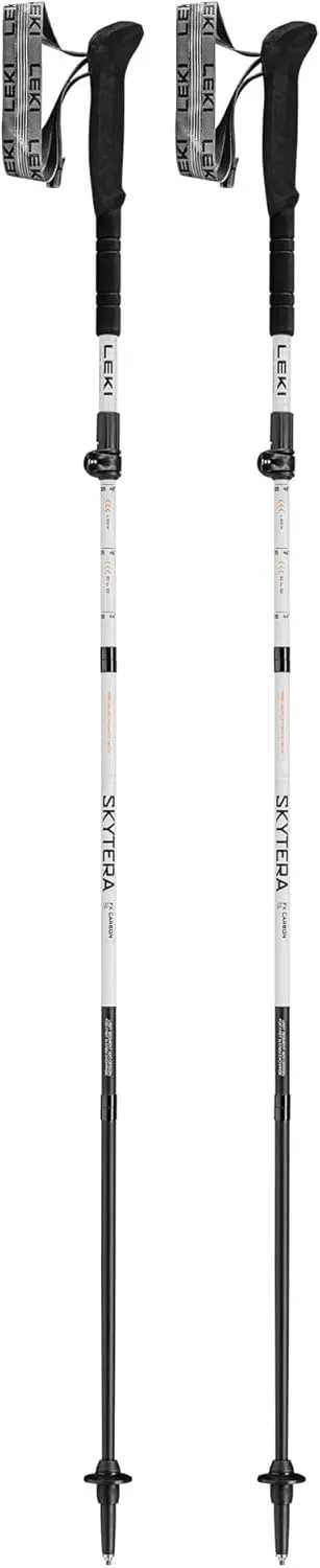 LEKI Skytera FX Carbon SL Collapsible Adjustable Lightweight Walking Poles for Thru-Hiking, Fast-Packing, & Mountaineering