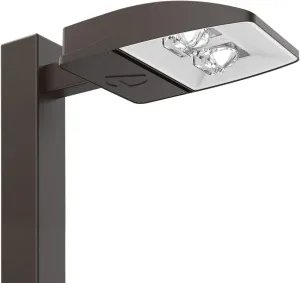 Lithonia Lighting ESX1 LED P4 5000K Outdoor Type 3 Optic MVOLT Universal Pole Mounting Bi-Level Area Light in Bronze