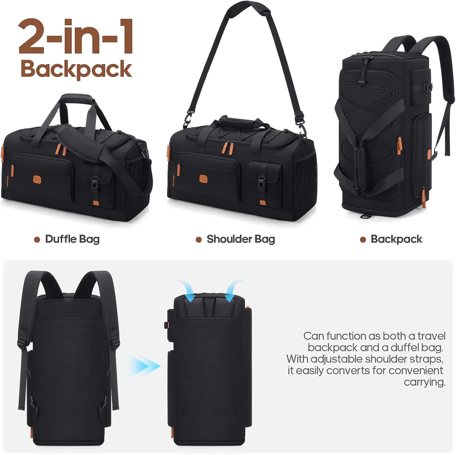Luggage Sets 5 Piece,Polycarbonate Hardside Carry On Suitcase Set with Spinner Wheel TSA Lock, Suitcase set with Travel Bag for Women Men
