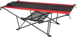 Mac Sports H900S-100 Topnotch Heavy Duty Multi-Use Outdoor Camping Portable Folding Hammock (Red/Black)