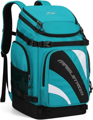 Maelstrom Ski Boot Bag,55L Large Ski Boots Travel Backpack for Men Women,Waterproof Snowboard Boot Bag for Skis Accessories