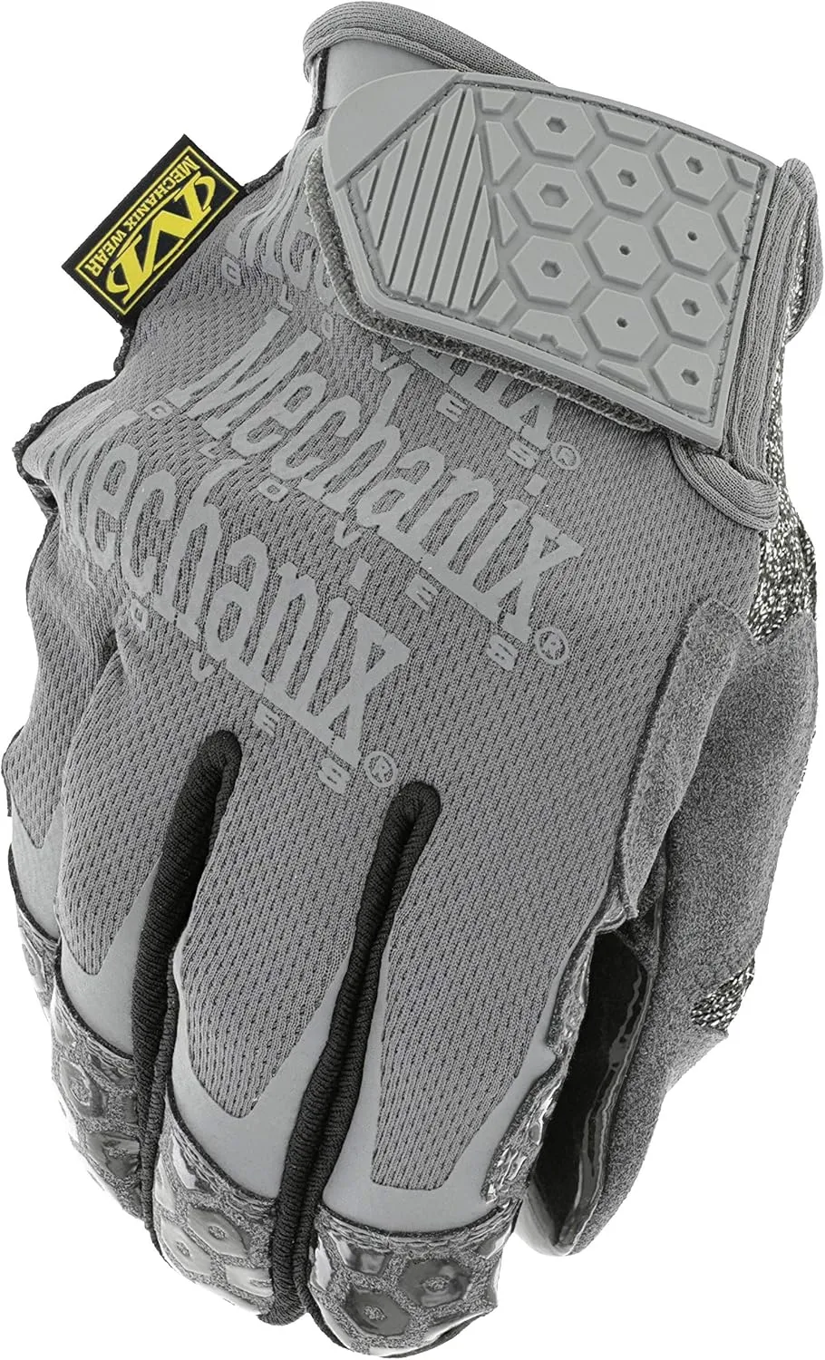 Mechanix Wear: Box Cutter Work Gloves - Cut Resistant Thumb Protects Against Common Injuries, Padlock Grip Palm Reduces Hand Fatigue, Touch Capable (Small)