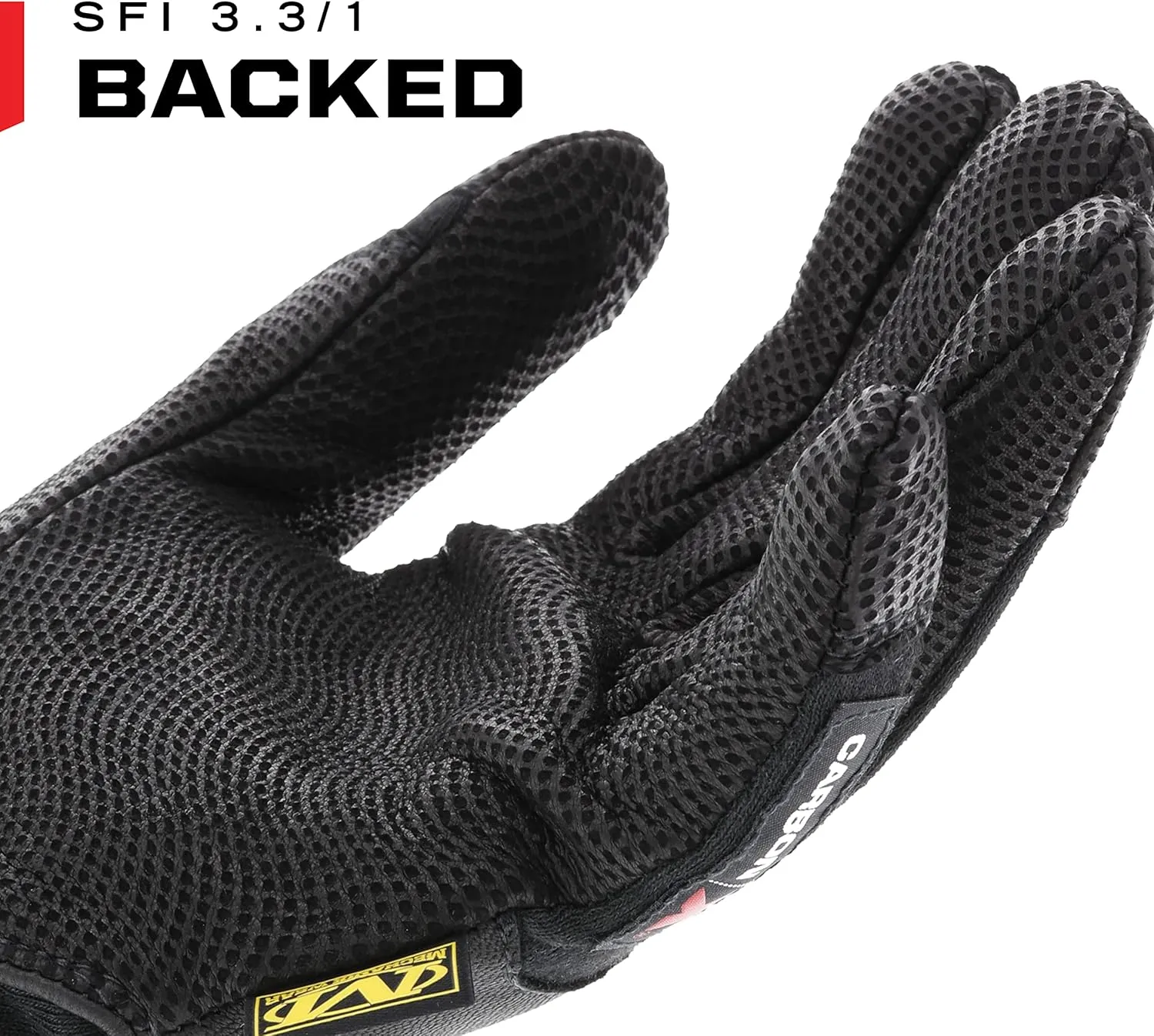 Mechanix Wear CarbonX Level 1 Fire Protection Gloves - Genuine Leather Extreme Heat & Flame Resistant Gloves - Heavy Duty High Temperature Resistance - Medium - Black
