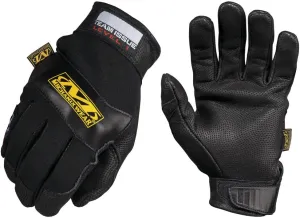 Mechanix Wear CarbonX Level 1 Fire Protection Gloves - Genuine Leather Extreme Heat & Flame Resistant Gloves - Heavy Duty High Temperature Resistance - Medium - Black
