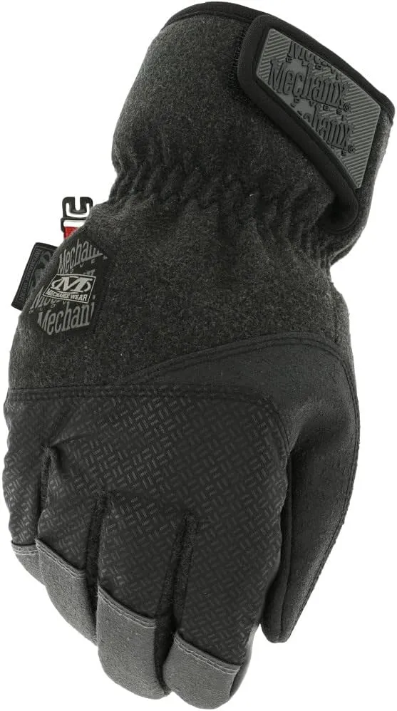 Mechanix Wear: ColdWork WindShell Winter Work Gloves, Wind Resistant, Equipped with PrimaLoft Insulation, Touch Capable Winter Gloves, For Moderate Cold Weather (Black, Large)