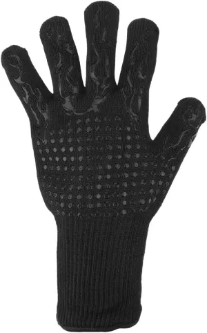 Microwave Oven Gloves 300-500 Centigrade BBQ Fire Gloves Fireproof Extreme Heat Resistant Non-Slip Flame Retardant Bakeware (Color : C, Size : Only one)