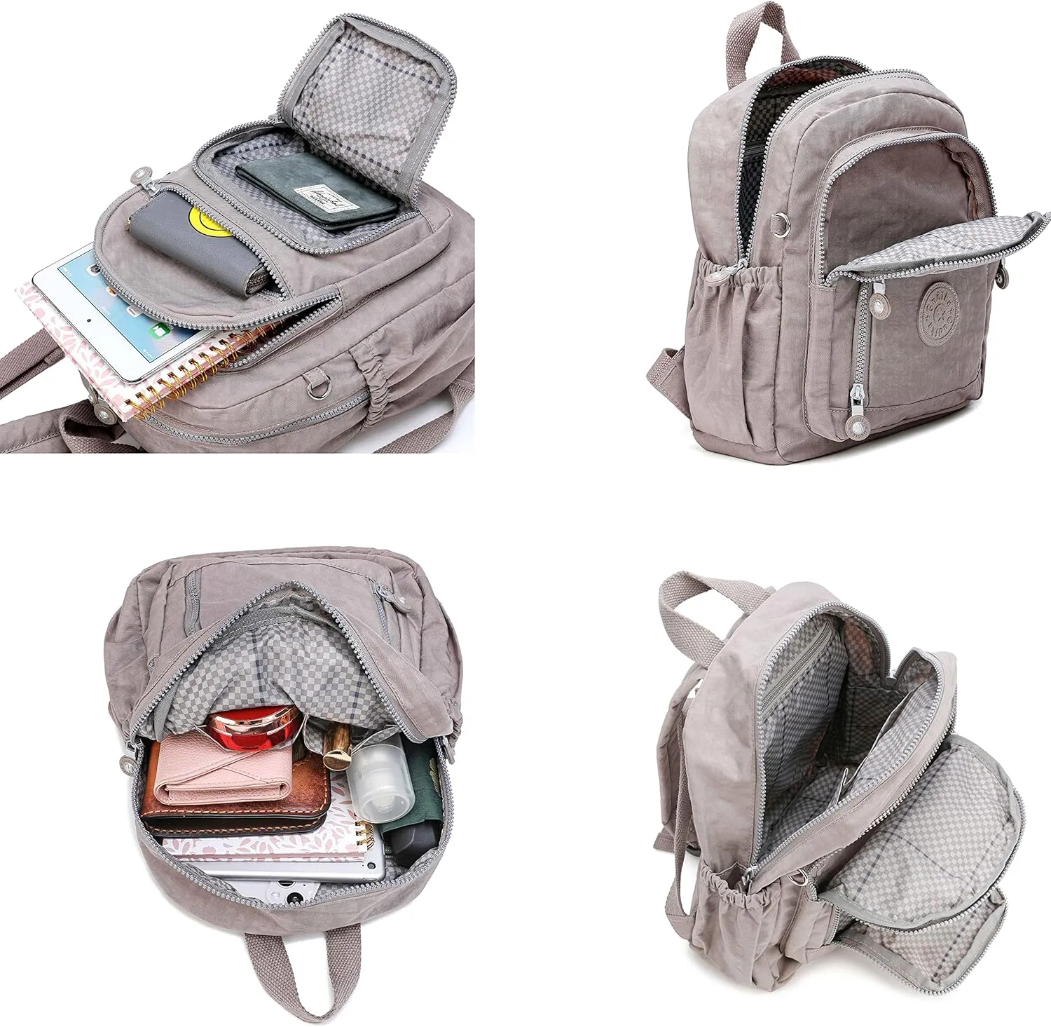 Mini Hiking Waterproof Laptop Backpack Purse for Women and Men,Travel Backpack 8.6L