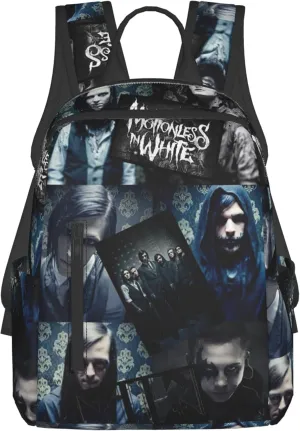 Motionless Rock In White Backpack Lightweight Backpack Travel Bag Classic Laptop Daypack for Men Women Backpack