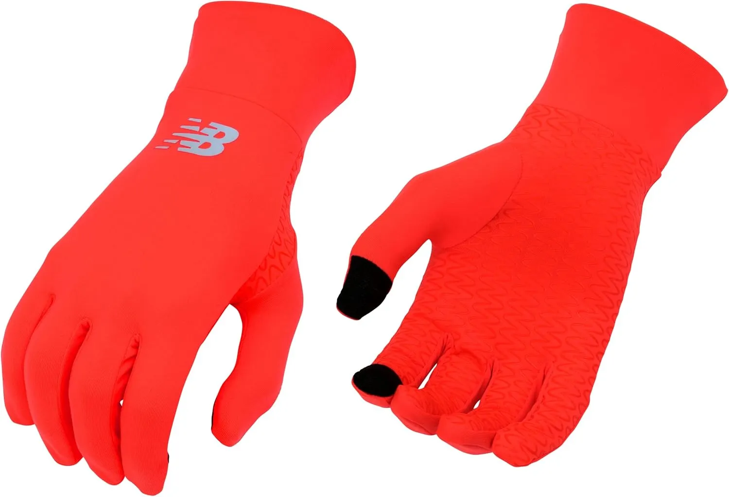 New Balance Lightweight Touchscreen Warm Running Gloves, Anti Slip Men's and Women's Cool Weather Gloves