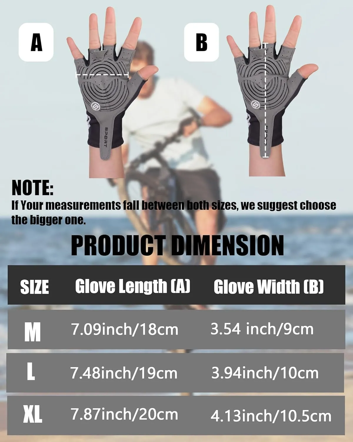 Nothing burger Workout Gloves for Exercise, Weight Training, Fitness
