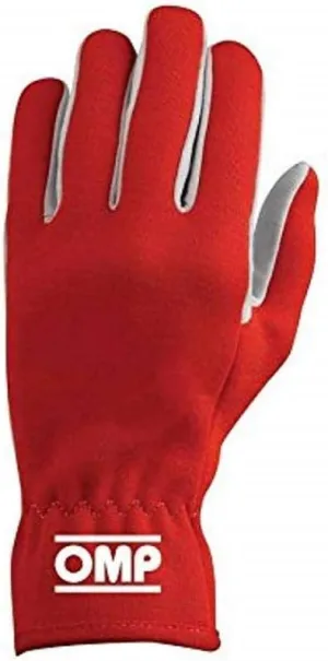 OMP (IB/702/R/S Rally Gloves, Red, Small