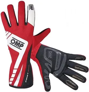 OMPFIRST EVO GLOVES RED SIZE XL FIA 8856-2018