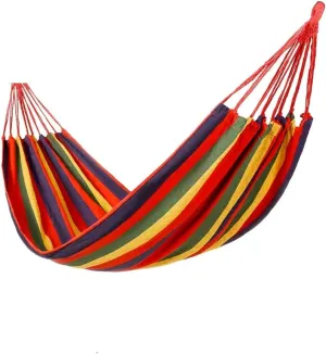 Outdoor Hammock Anti-Rollover Travel Camping Portable Hammock Hanging Chair Outdoor Portable Camping Travel Equipment (Color : Red, Size : 190 * 80cm)