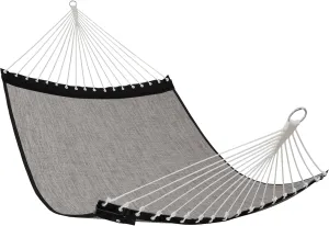 Patio Watcher 13 FT Quick Dry Olefin Hammock - Outdoor Double Hammock with Metal Curved Spreader Bars - 450 lbs Capacity - Mocha