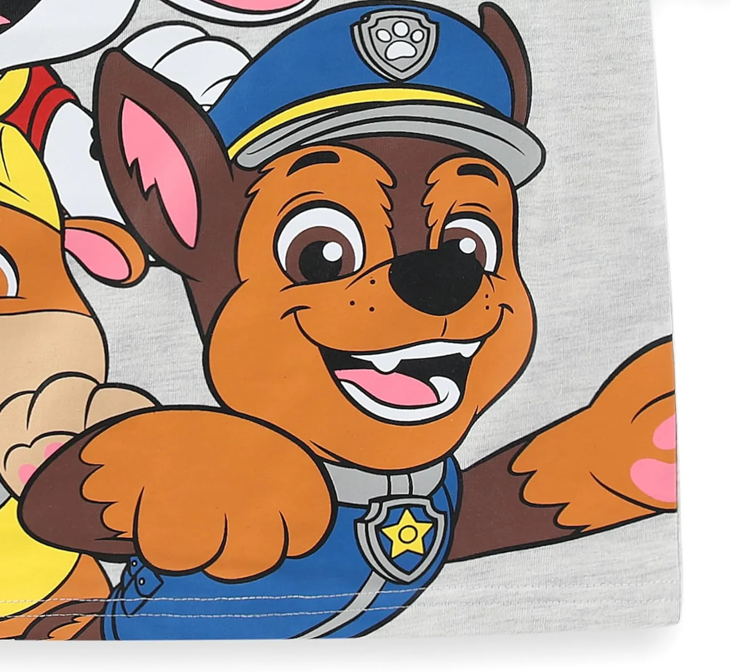 Paw Patrol Nickelodeon Boys Short Sleeve T-Shirt and French Terry Shorts Set for Toddler and Big Kids