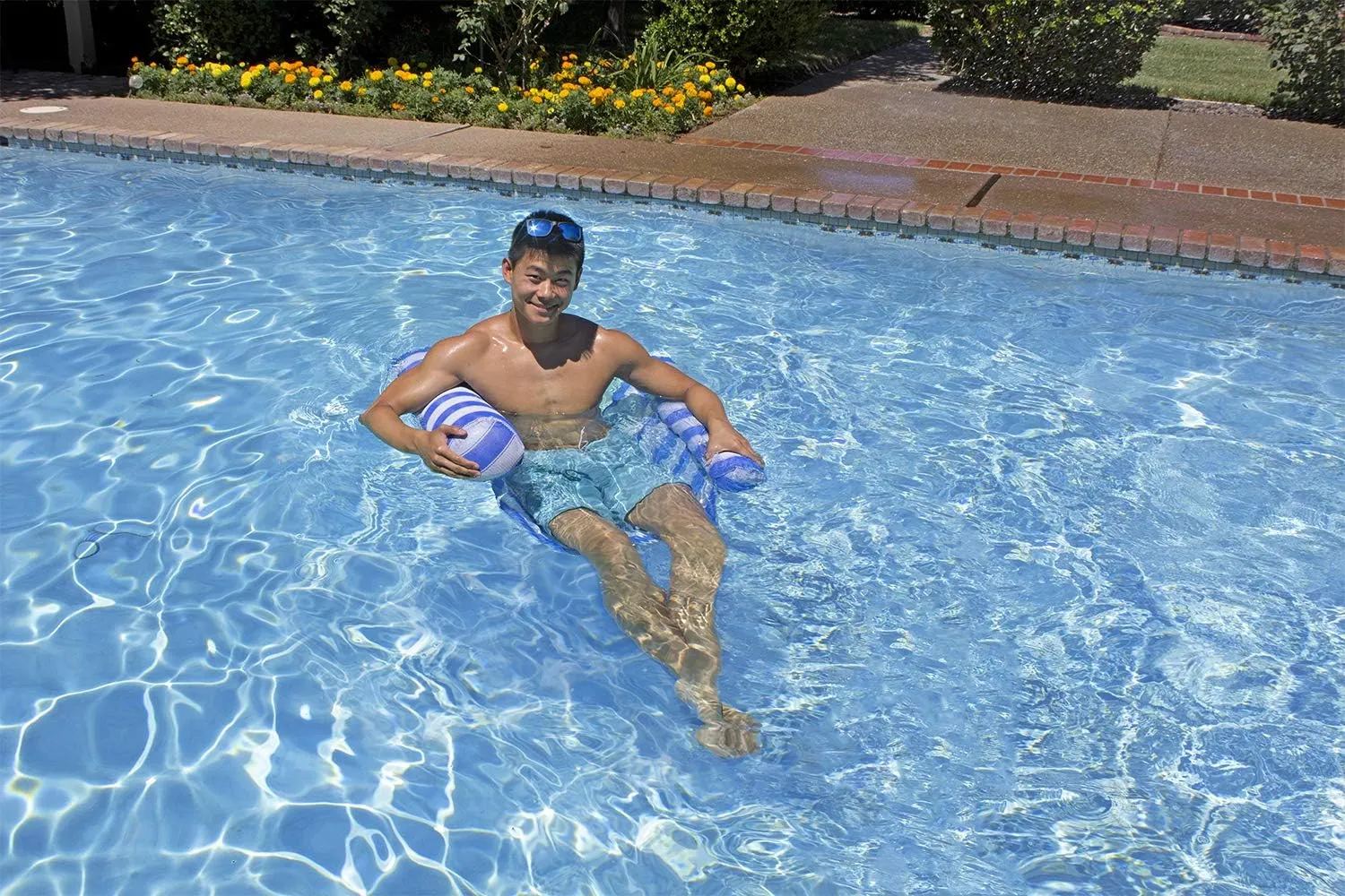Poolmaster Swimming Pool Water Hammock Pool Large Float for Adults