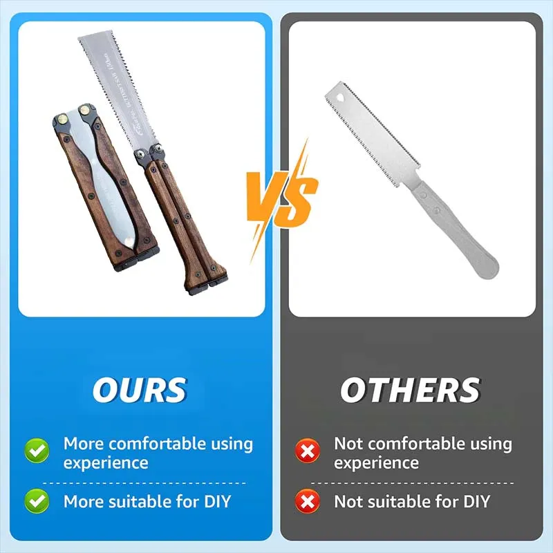 Portable Foldable Double-Sided Saw