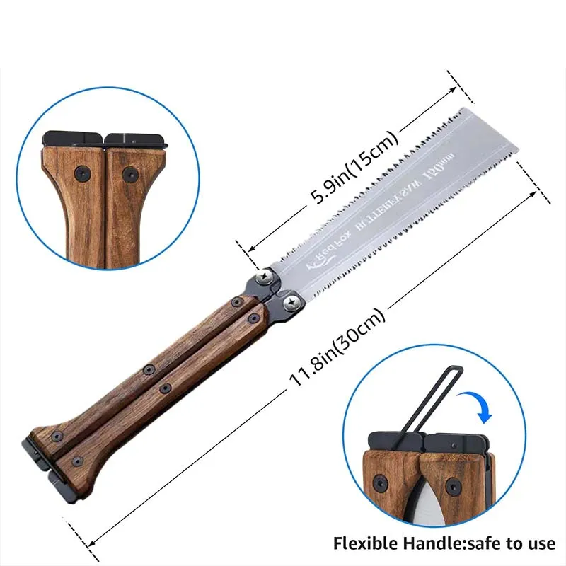Portable Foldable Double-Sided Saw