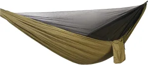 Portable Hammock Automatic Quick-Opening Mosquito Net Hammock Nylon Parachute Cloth Camping Single Double Outdoor Hammock Outdoor Hammock (Color : Army Green, Size : 290 * 140cm)