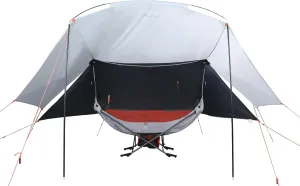 Portable Hammock with Stand, World's Best Mock ONE® Hammock Samsara Set, Compact Folding Framed Hammock with Mosquito Net, Tarp for Hiking, Camping, Backpacking, Travel, Backyard, Beaches- Orange