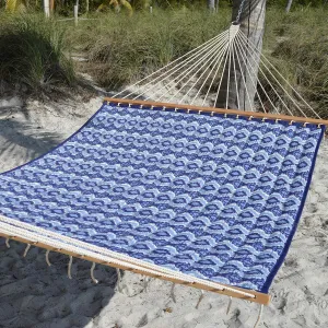 Quilted Hammock (Blue Wave)